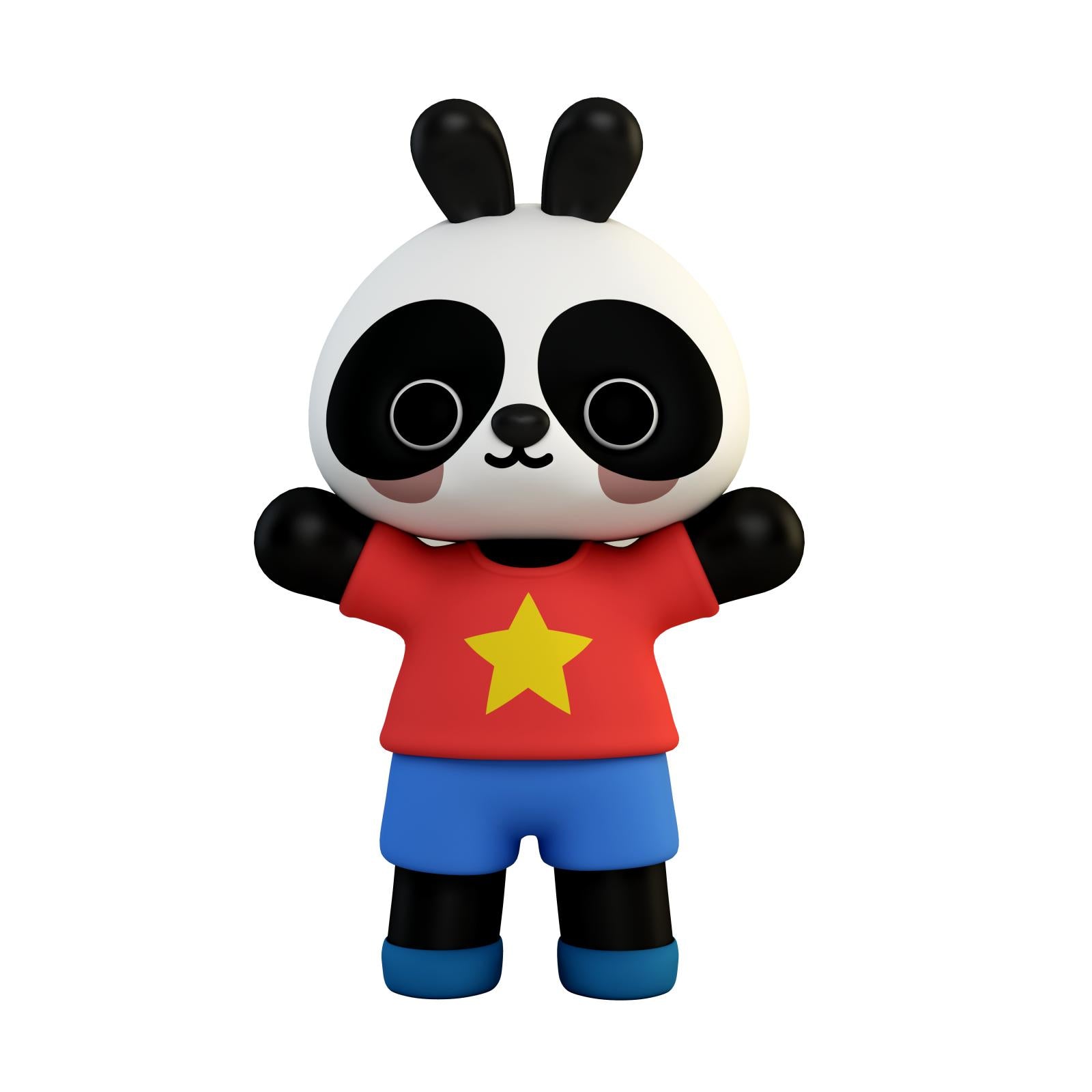 2寸 BABO 熊猫手办