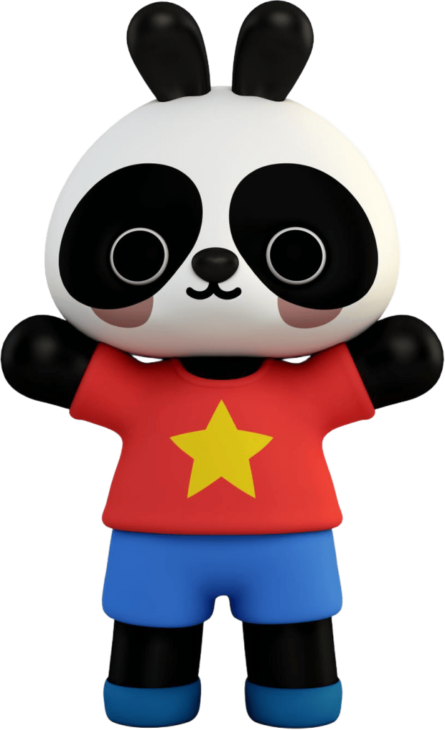 2寸 BABO 熊猫手办